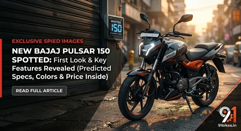 New Bajaj Pulsar 150 Spotted Ahead of Launch
