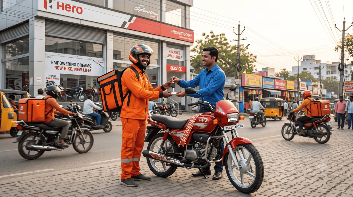 Swiggy Partners with Hero MotoCorp to Offer Delivery Riders Exclusive Two-Wheeler Deals