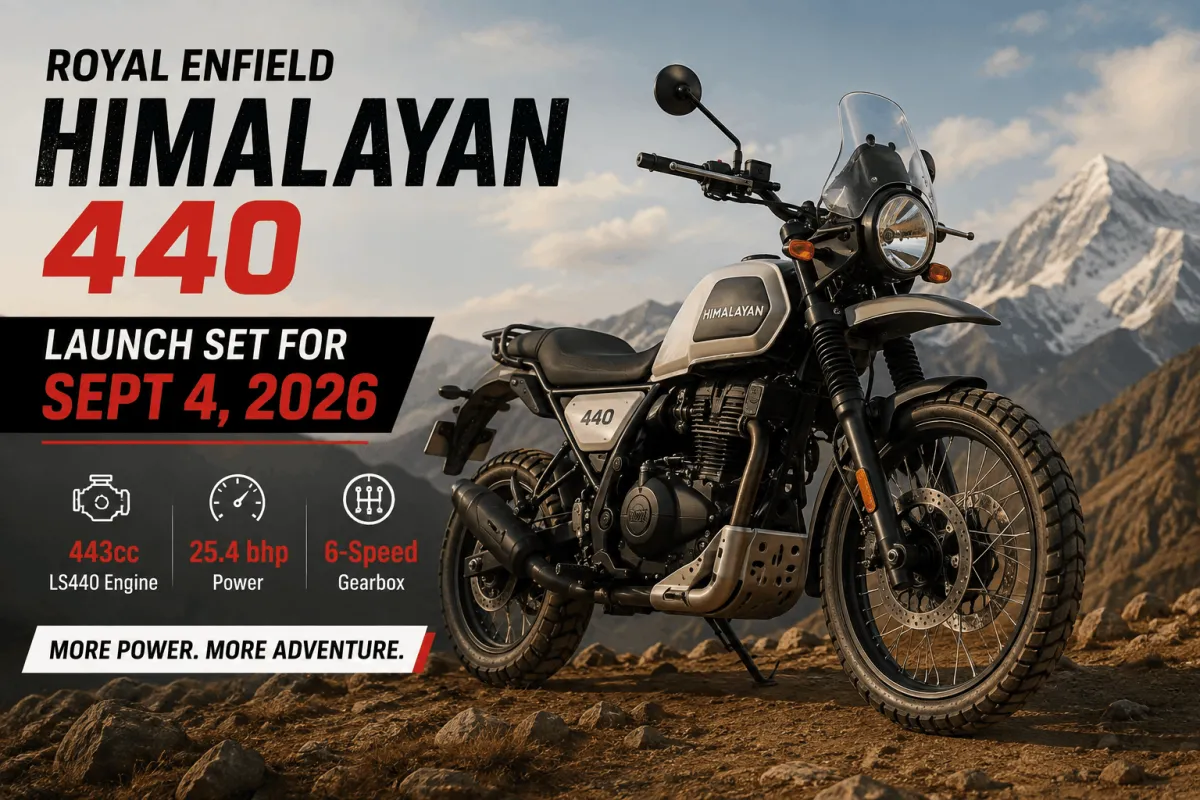 Royal Enfield Himalayan 440 Launch Set for Sept 4