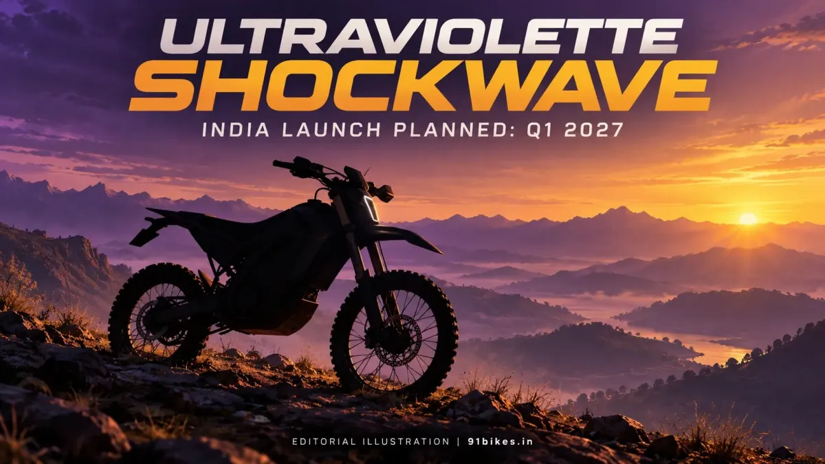 Ultraviolette Shockwave India Launch Planned for Q1 2027