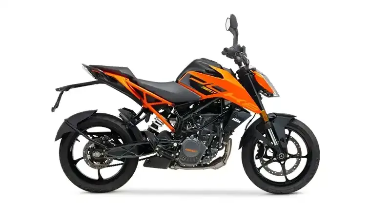 KTM 160 Duke Electronic Orange