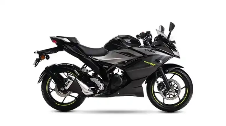 Gixxer Sf Glass Sparkle Black and Metallic Oort Gray