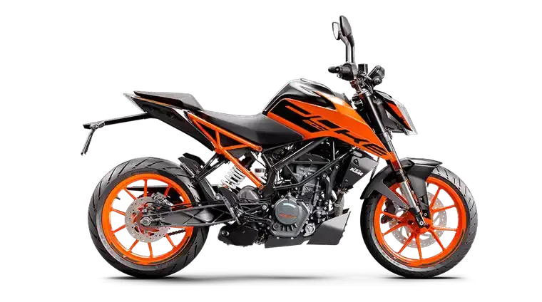 KTM Duke 200 Electronic Orange