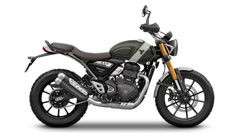 Scrambler 400 X Matt Khaki Green or Fusion White