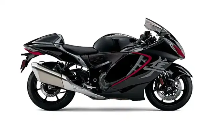 Hayabusa Candy Daring Red and Glass Sparkle Black
