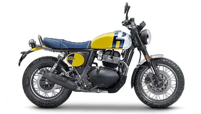 Royal Enfield Bear 650 Petrol Green and Wild Honey