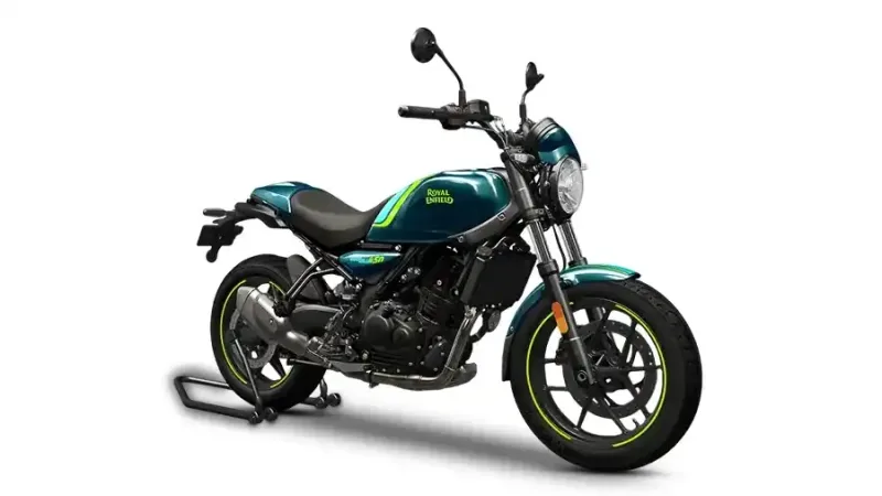 Royal Enfield Guerrilla 450 Apex Black and Green